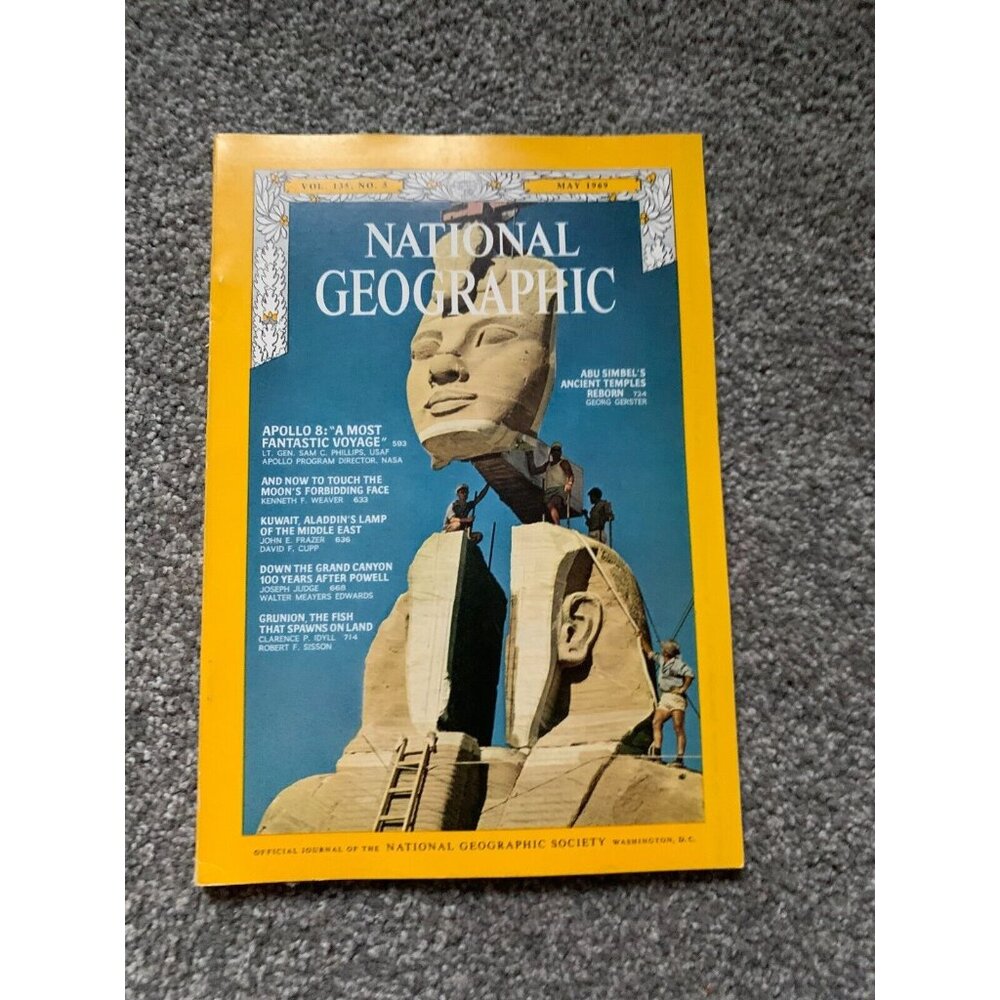National Geographic 1969: Apollo 8, A Most Fantastic Voyage; Abu Simbel's Temple